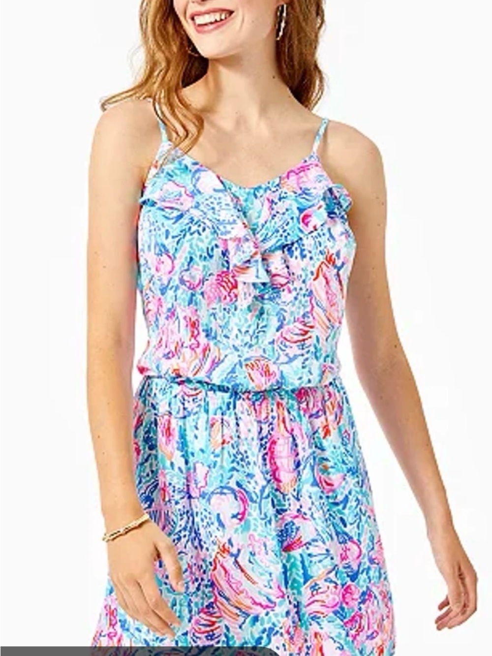 NWT Lilly Pulitzer Zana Skort Romper Sz M